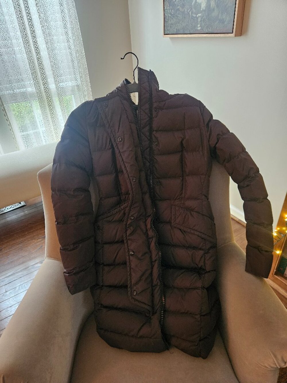 Women's Brown Moncler Coat 00